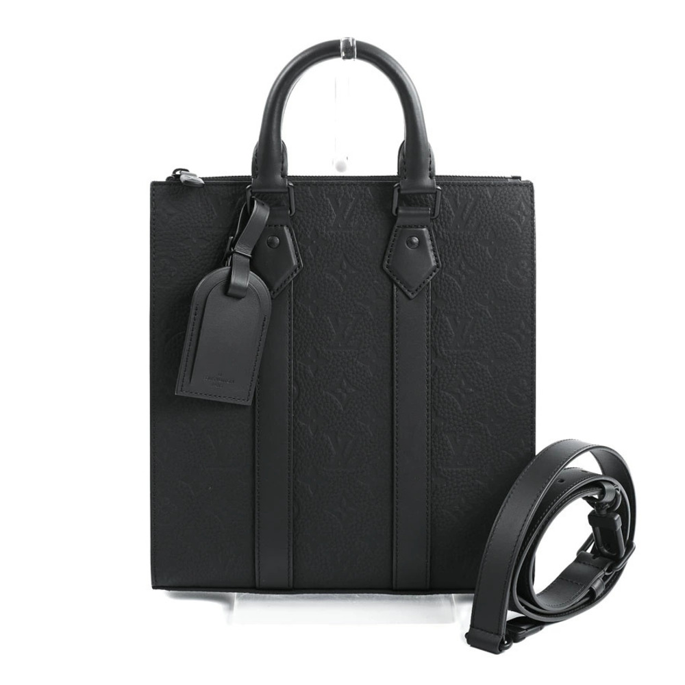 Louis Vuitton Sac Plat Cross Handbag Black